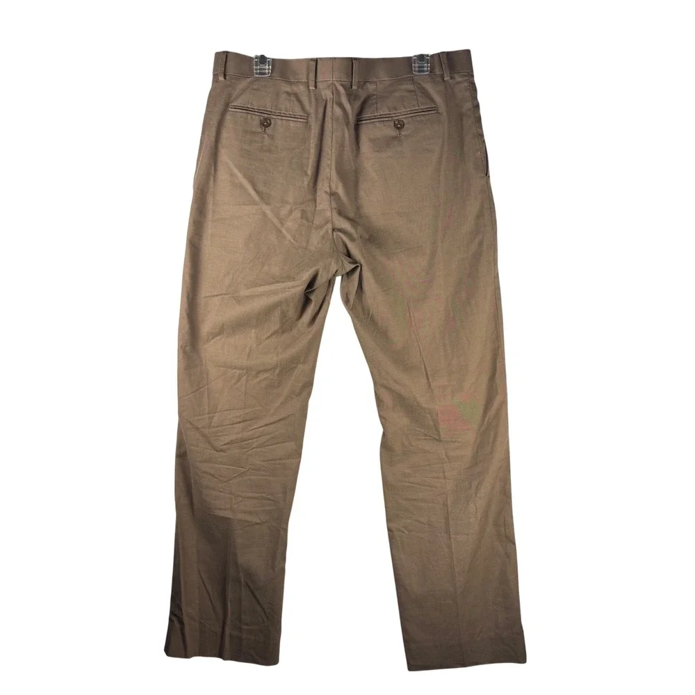 Banana Republic Classic Fit Chino Pants Mens 34x32 Khaki Brown Cotton Trousers